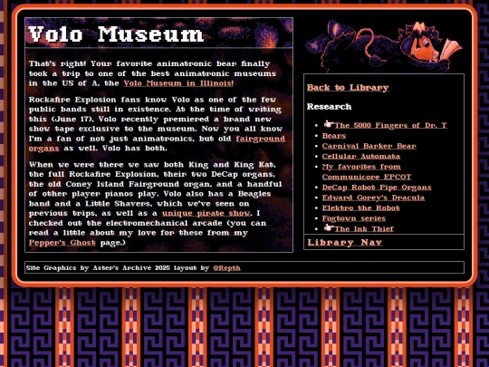 Library/Volo screenshot