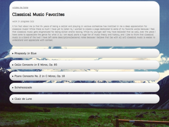 extras/classical-music screenshot