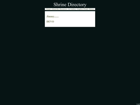 shrinedirectory screenshot
