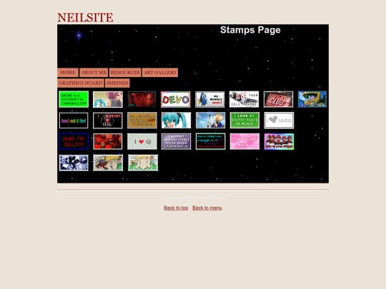 stamps screenshot