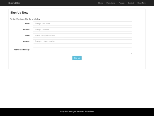 eventform screenshot