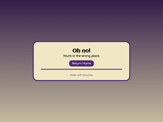 not_found screenshot