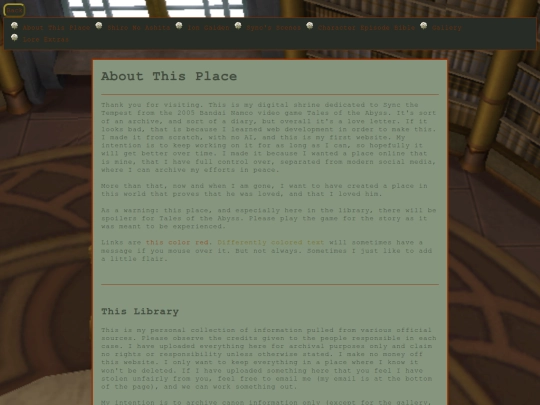 library screenshot