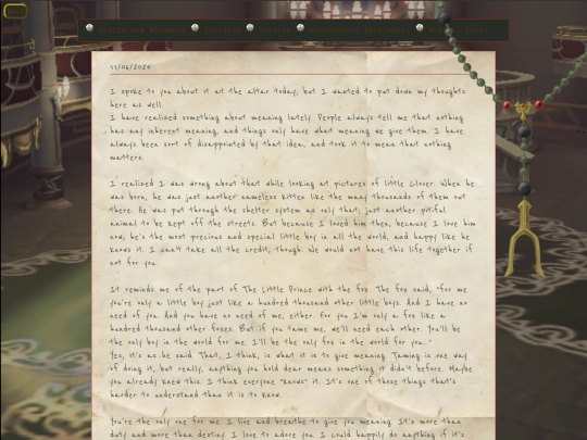 thoughts screenshot