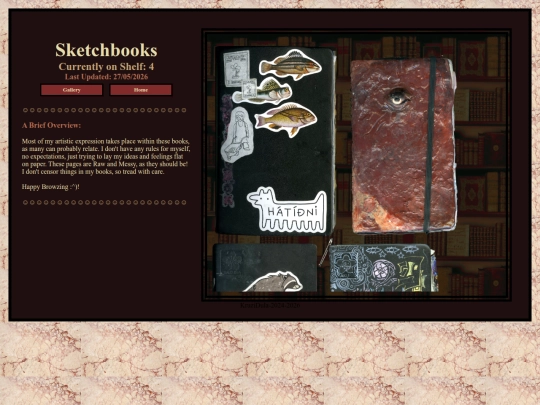 SKETCHBOOKS screenshot