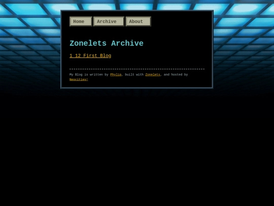 archive screenshot