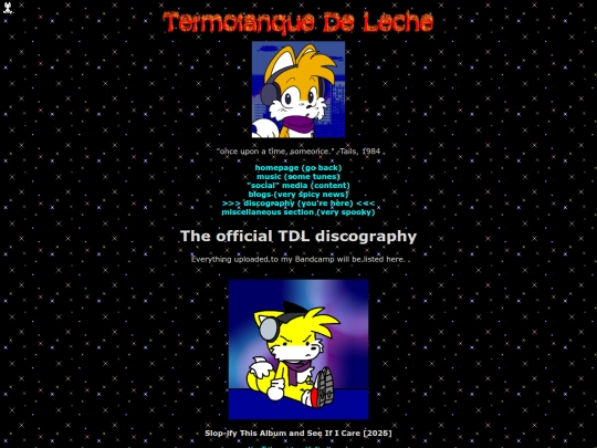 discography screenshot