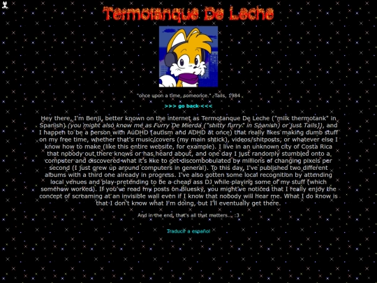 somewhatseriousbio screenshot