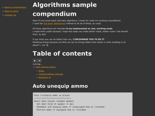programming/skyrim/algorithm-samples screenshot