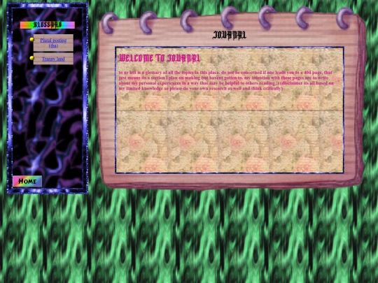 diary screenshot