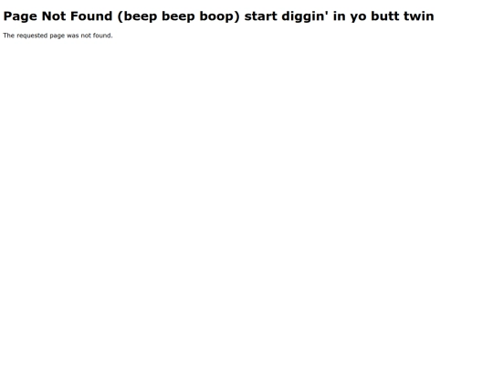 not_found screenshot