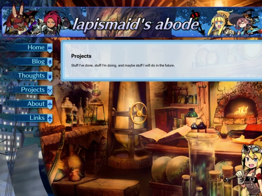projects screenshot