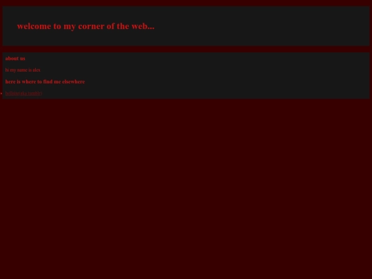 aboutme screenshot