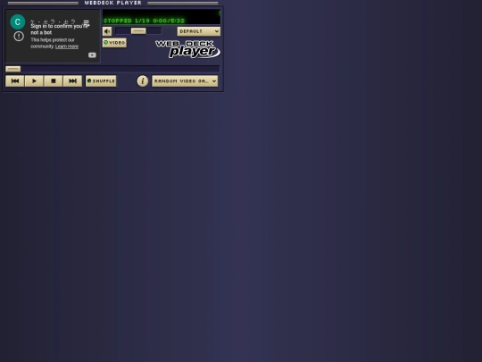 webdeck-player screenshot
