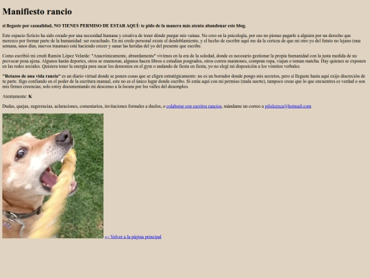 manifiesto screenshot