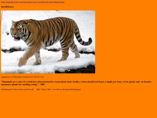TheMammal screenshot
