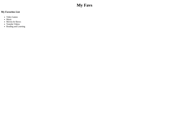 mylist screenshot