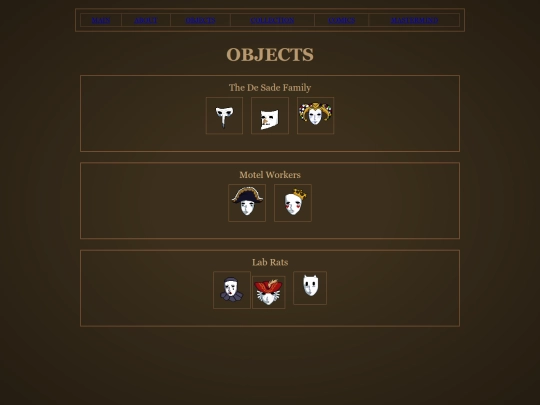 objects screenshot