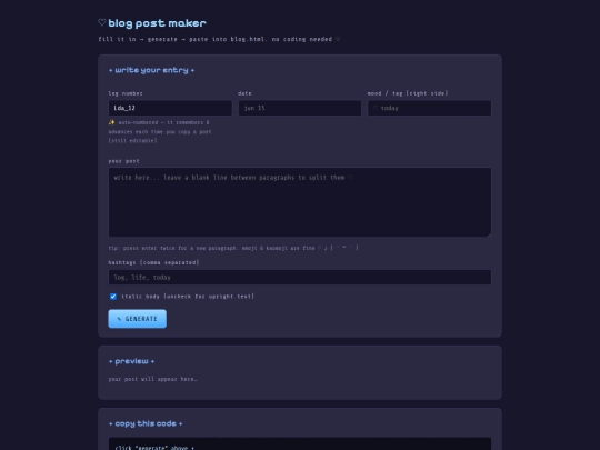 post-maker screenshot