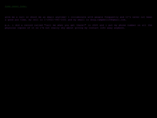 pages/contact screenshot