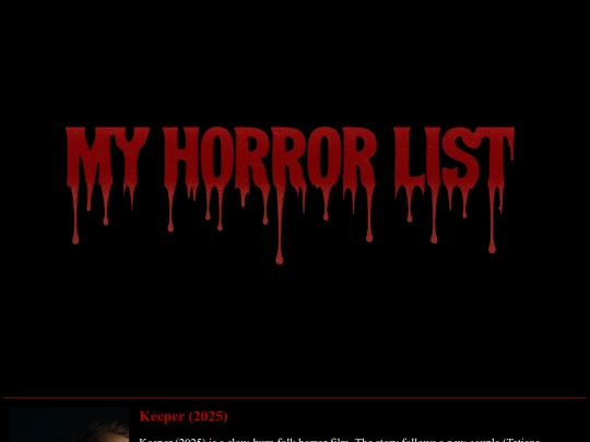 list screenshot