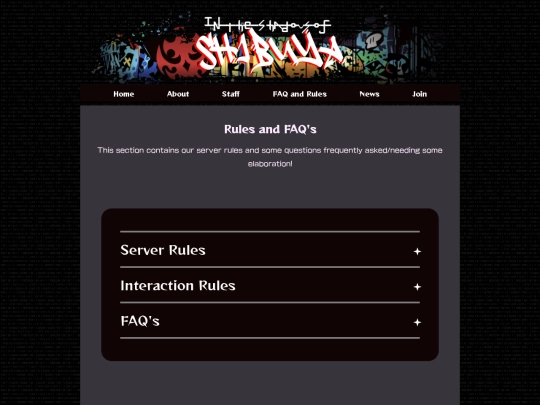 rules screenshot