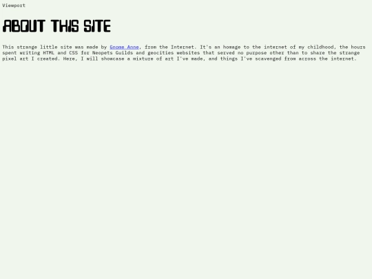 aboutsite screenshot