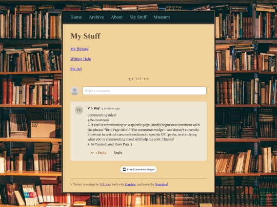 my-stuff screenshot