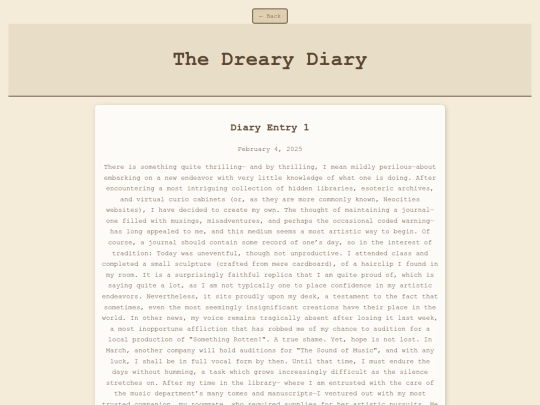 journal screenshot