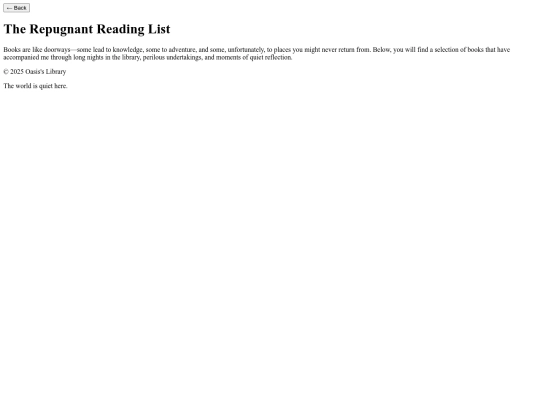 reading-list screenshot
