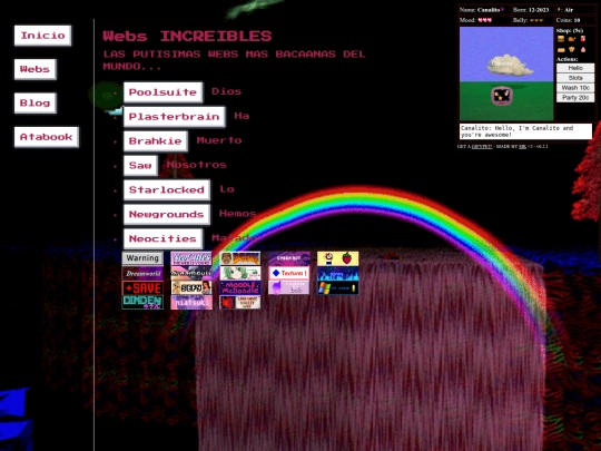 webs screenshot