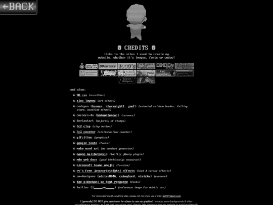 credit screenshot