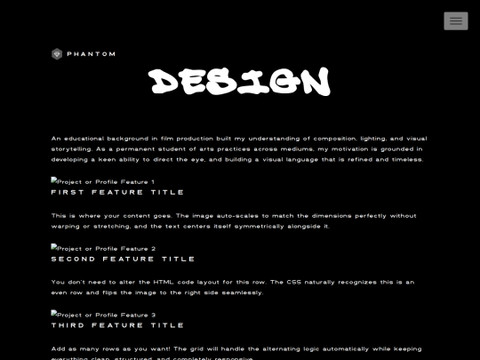 design screenshot
