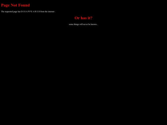 not_found screenshot