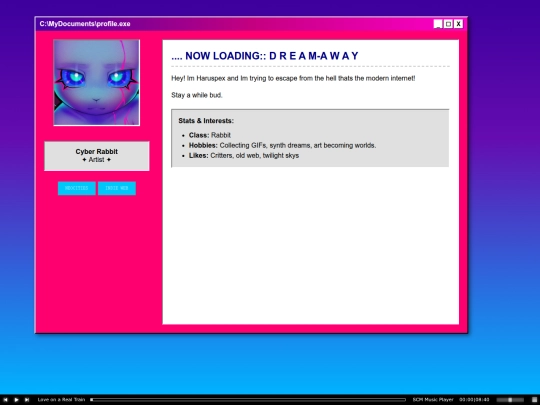 test screenshot