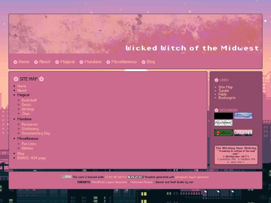 sitemap screenshot