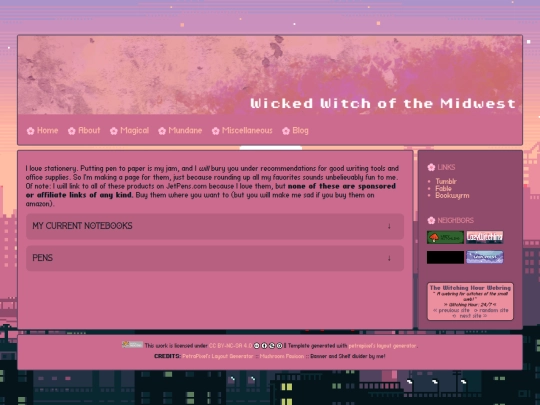 stationery screenshot
