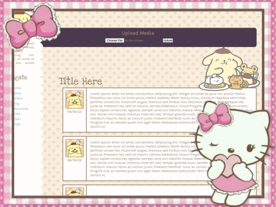Sims/Mainpage screenshot