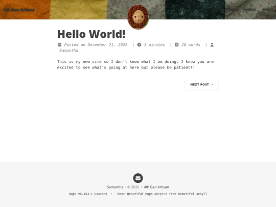 post/hello screenshot