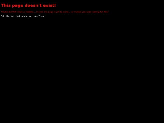 not_found screenshot