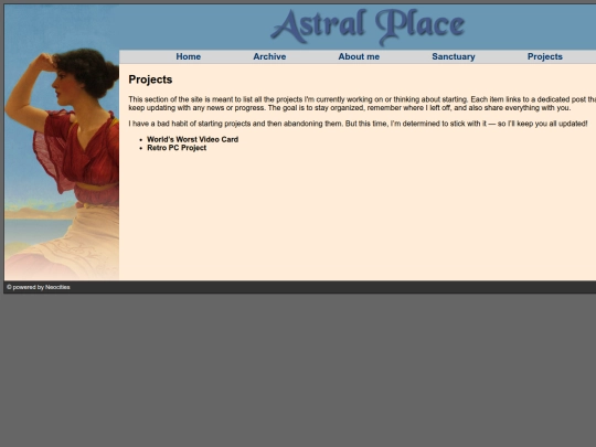 projects screenshot