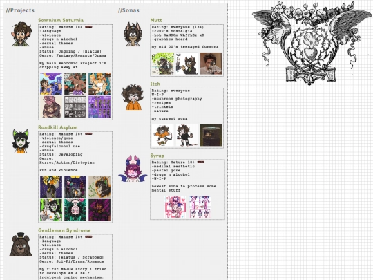projects screenshot