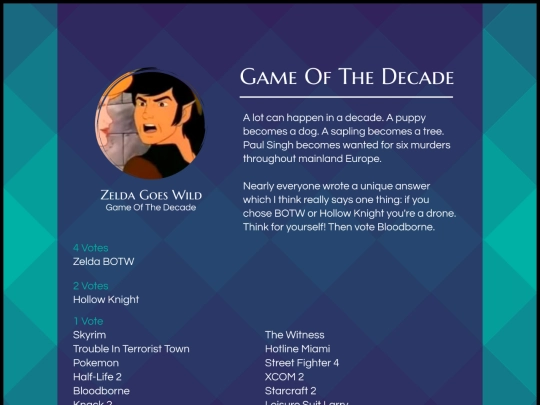 GRU2019/decade screenshot