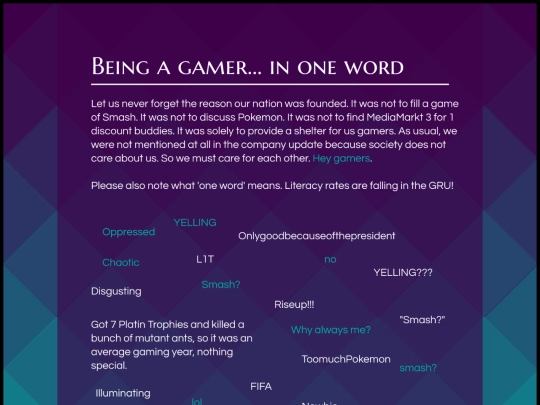 GRU2019/oneword screenshot