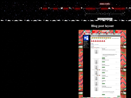 Palestinepostlayout screenshot
