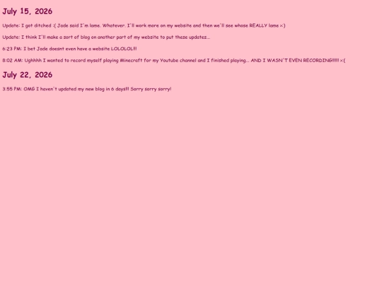 blog screenshot