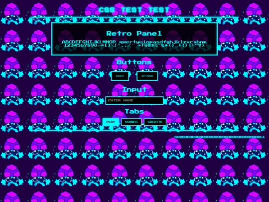 csstest screenshot
