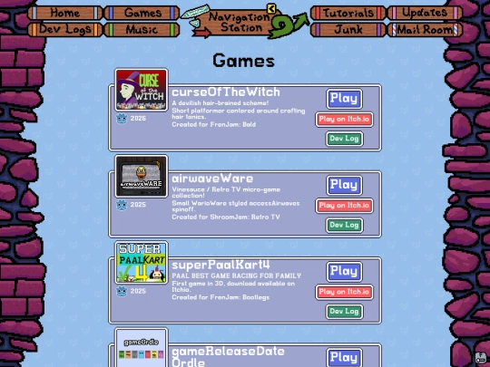 games screenshot