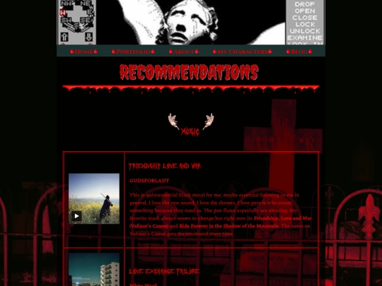 recommendations screenshot