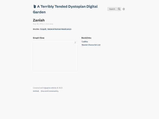 tags/Zaniah screenshot